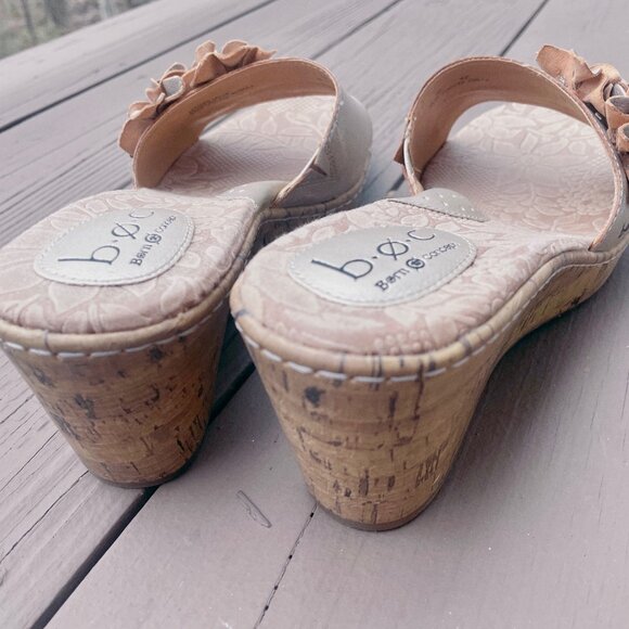 Born Concepts (b.o.c.) Leather Heeled Slides - Picture 4 of 5